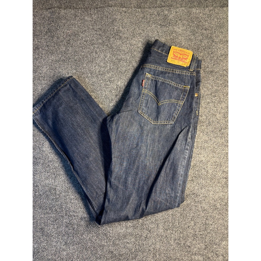 Levi's 514 Jeans Women's 16R Blue Denim Medium Wash Casual Mid-Rise Straight Leg